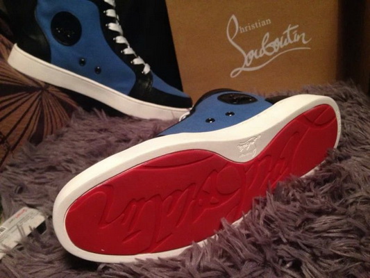 Christian Louboutin High-Top Fashion Men Shoes--005